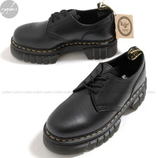 Dr. Martens AUDRICK 3-Eye Shoes Black Leather Thick Sole JP 25cm (US 7)
