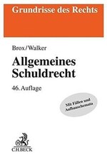 Allgemeines Schuldrecht (Grundrisse des Rechts) von Brox... | Buch | Zustand gut