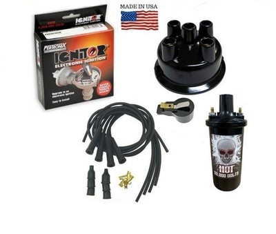 Electronic Ignition Kit for John Deere 600 700 Prestolite Distr 12V Neg Grd