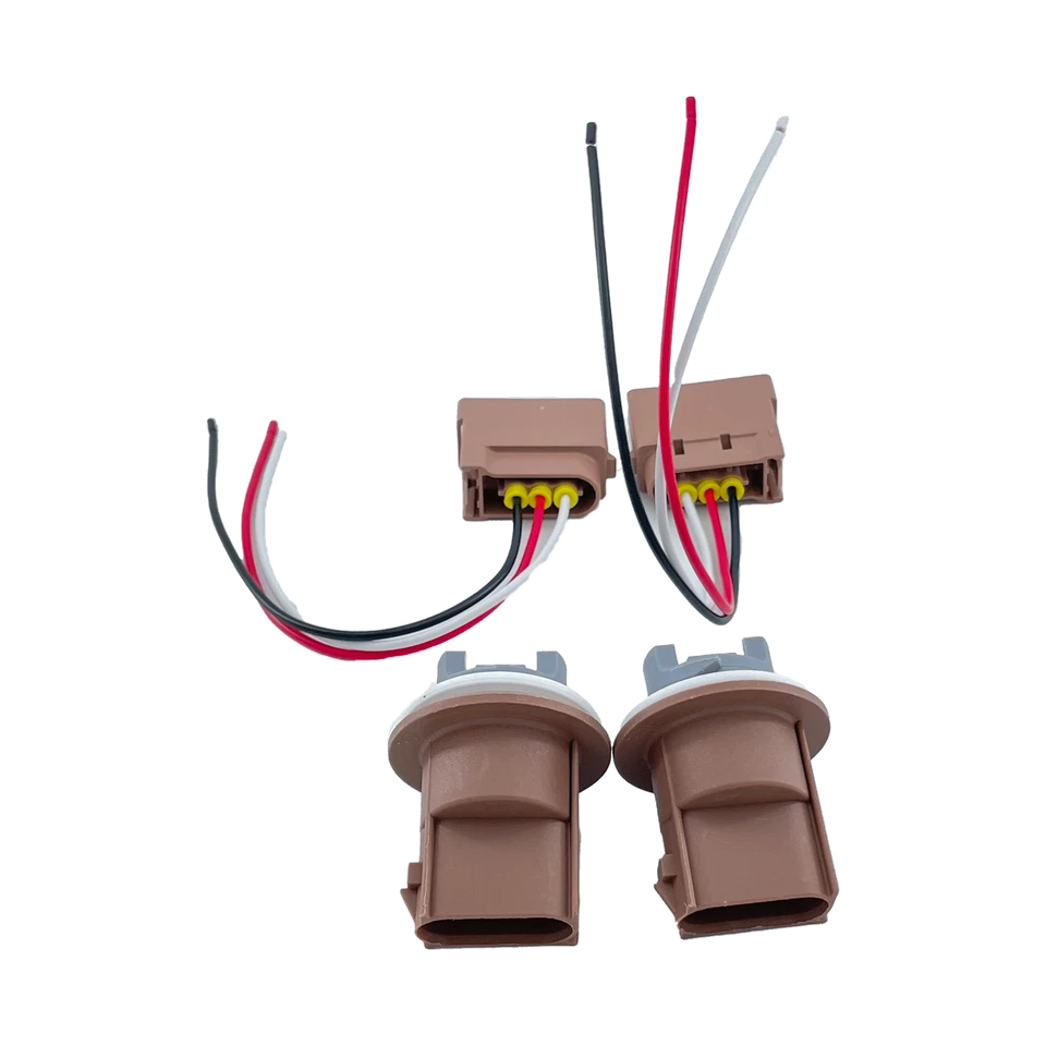 For Ford F250 2 Set Turn Signal Parking Lamp Plug+Pigtail Connector Foto 2 de 4