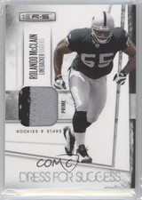 2010 Rookies & Stars Dress for Success Jerseys Prime 3/50 Rolando McClain 0f8