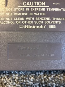 Nintendo Excitebike NES Original Video Game 1985 3 Screw Untested