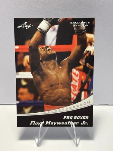 FLOYD MAYWEATHER JR 2020 EXCLUSIVE EDITION #EX-04 MINT BOXING CARD