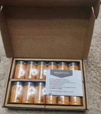 Open Box Amazon Basics D Cell All-Purpose Alkaline Batteries 12-Pack  EXP 2027