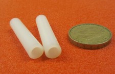 Nylon 66 Spacer, Natural, NO.10 Screw, 5/16" OD x .192" ID x 1 1/2" Lg., 50 pc