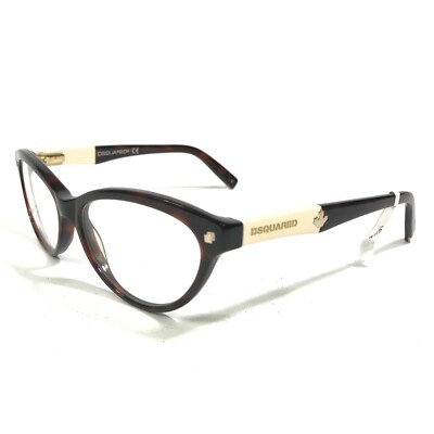 Dsquared2 DQ5116 Eyeglasses Frames Brown White