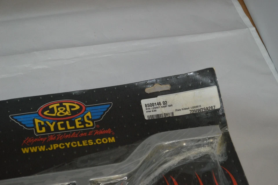 Nuevo de Lote Antiguo J&P Cycles Cromo Mini Barra Sissy Redonda 13" Dana Glide ENVÍO GRATUITO Foto 3 de 4