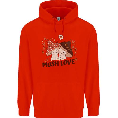 Mush Love Funny Mushroom Mycology Childrens Kids Hoodie - Picture 19 of 68