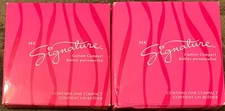 2 Pack Mary Kay Signature MK Refillable Custom Compact With Mirror NIB Unfilled