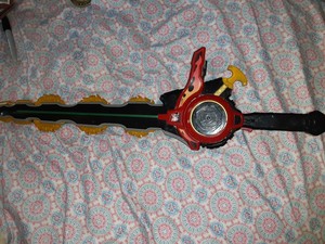 power rangers chainsaw sword
