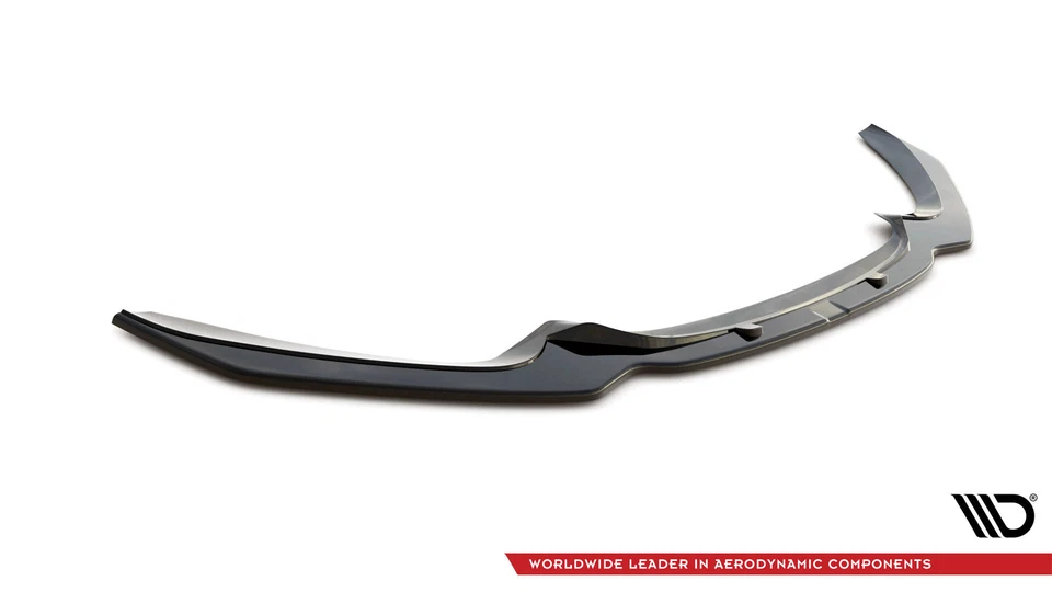 Frontlippe V.1 für BMW 1er F20 / F21 M Power Facelift Frontspoiler Maxton ABE - Bild 4 von 4