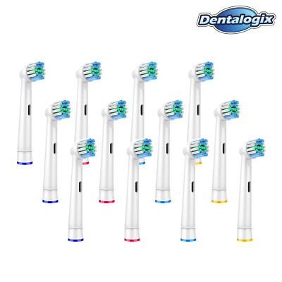 12 Aufsteckbürsten für Oral B Ersatzbürsten Zahnpflege Bürstenköpfe Zahnbürsten