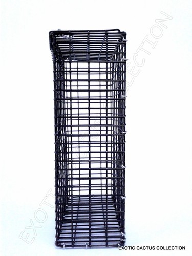 CHUM BOX Marine Grade PVC Beschichtung schwarz Draht Netz Topf Angeln Köder Käfig 12x8x4 - Bild 4 von 9