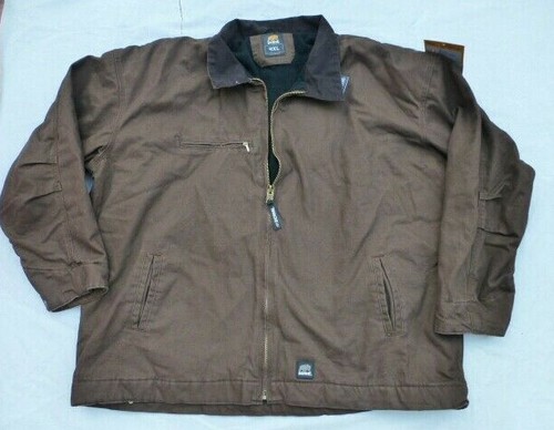 Berne Men's Original Washed Gasoline Jacket Bark / 4Xl/Regular