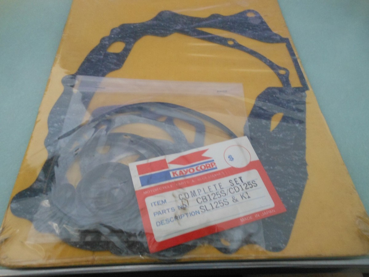 NEW Vintage KAYO CORP For Honda CB125S/CD125S SL125S & K1 COMPLETE