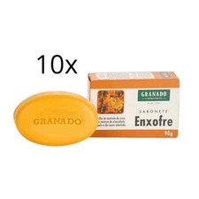 Lot of 10 Enxofre Sulfur Bar Soap Anti Acne Oily Skin Care 90g Granado