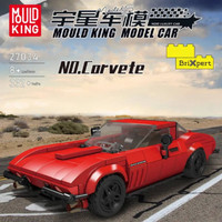 Mould King (27034) 🚗 Classic Muscle Car (Inkl. Vitrine) ⛅ 332 Klemmbausteine