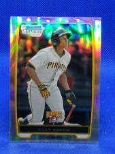 Willy Garcia 2012 Bowman Chrome Prospects ROOKIE REFRACTOR #BCP168