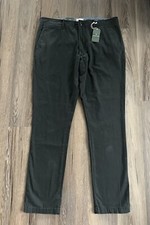 Mens Stretch Skinny Slim Fit Chino Pants Flat Front Casual Super Spandex Trouser