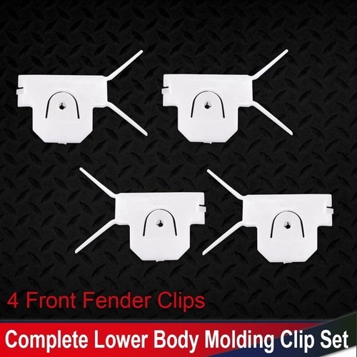 Fit For 81-88 Oldsmobile Cutlass Lower Body Molding Trim Retainer Clip Install - Picture 3 of 11