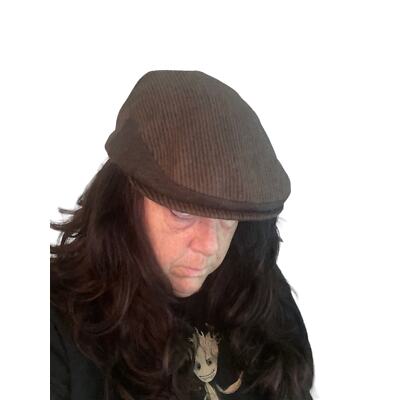 Scala Classico Cabby Driver Ascot Hat Newsboy Cap Brown  display picture 3