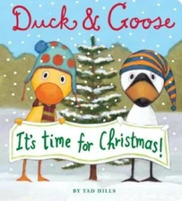 Duck & Goose, It's Time for Christmas! (Oversized Board Book) - GOOD