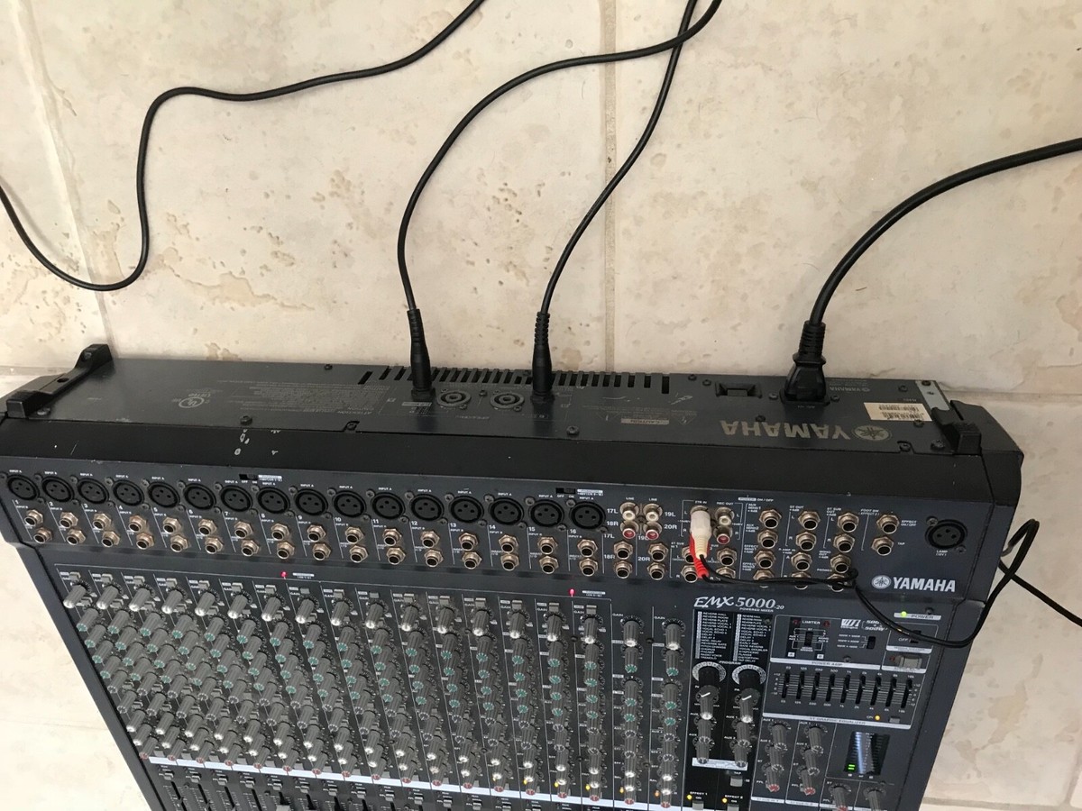 Yamaha EMX5000-20 Mixer (broken/for parts Please read) | eBay
