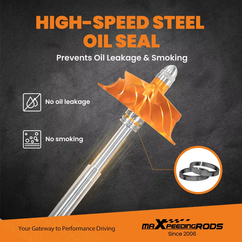 Billet & Steel Turbocharger for Subaru Impreza WRX-NB 2.0L TD04 Turbo - Image 3 of 4