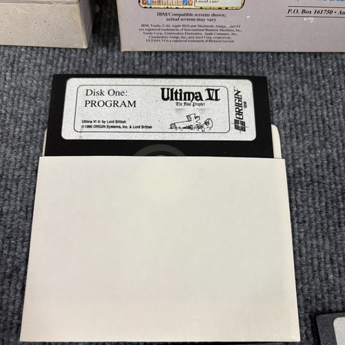 Ultima VI False Prophet Special Signature Collectors Edition IBM DOS PC Big Box - Picture 10 of 18