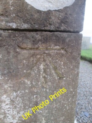 Photo 6x4 Ordnance Survey Cut Mark Filleigh/SS6627 This OS cut mark can  c2015