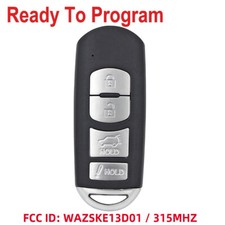 For 16-20 Mazda Cx-5 Cx-9 Smart Key Proximity Remote Fob Wazske13d01 Tky2-67-5dy