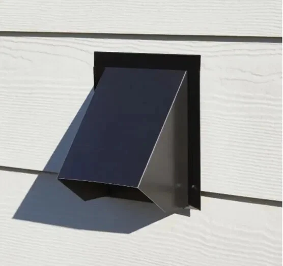 NEW Master Flow 4 in. Round Wall Vent in Black | eBay