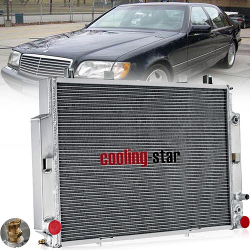 2 ROW RADIATOR FOR 92-99 MERCEDES-BENZ CLASS W140 S420 S500 S600 4.2L 5.0L 6.0L - Picture 2 of 15