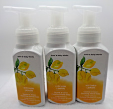 3 pk KITCHEN LEMON Foaming Hand Soap BATH  BODY WORKS 8.75 oz each