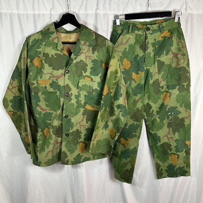 Vietnam War Original Tailored USMC Cut Mitchell Camo Set Jacket Vietnam War Original Tailored USMC Cut Mitchell Camo Set Jacket