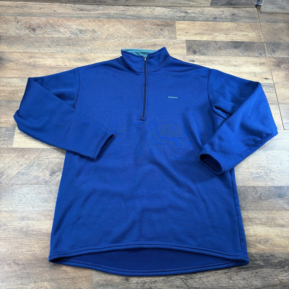 90s patagonia フリース ニット帽 紫 made in USA Vtg 90s Made In USA Patagonia Synchilla Fleece Jacket Mens