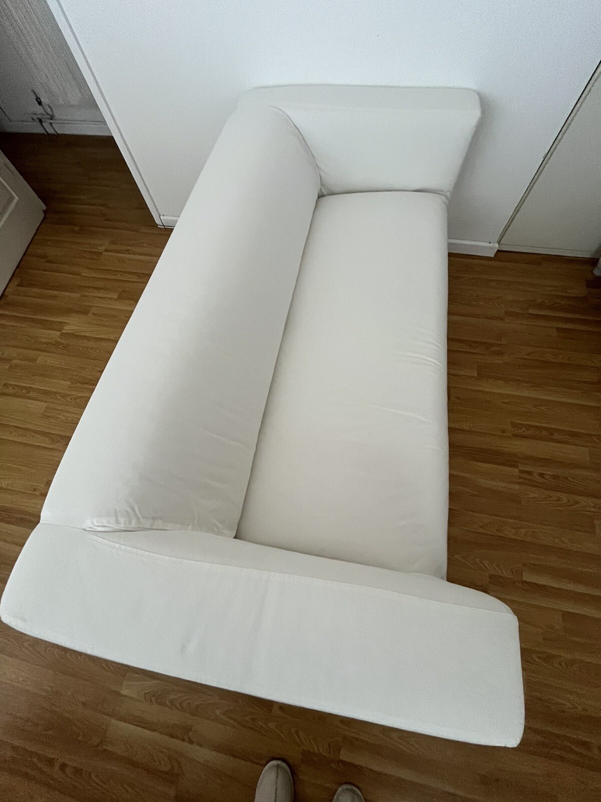 IKEA Klippan 2 Seater White Sofa eBay