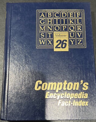Compton's Encyclopedia Fact-Index 25 Volumes - Compton's
