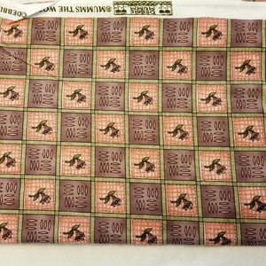 N1391 SSI//Debbie Mumm Brown on Tan Quilting Cotton By 1//2 Yd