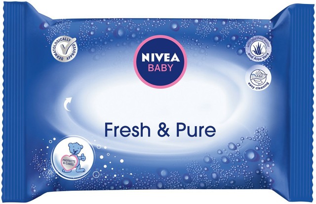 Nivea Baby wipes Pure&Fresh refill (4005808862474)