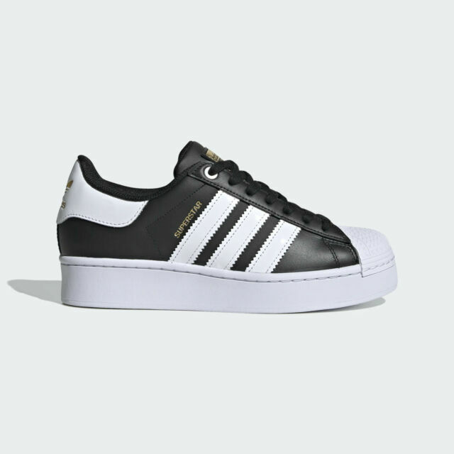 Size 5.5 - adidas Superstar Bold Core Black 2020 for sale online | eBay