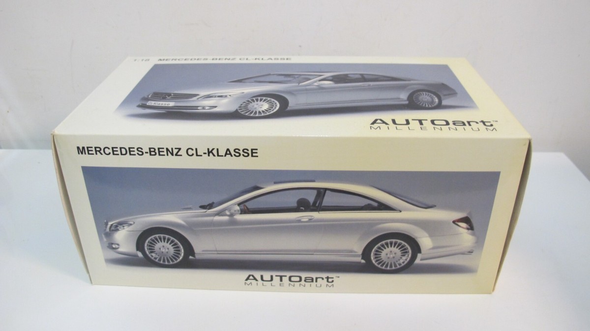 1:18 AUTOART MERCEDES BENZ CL KLASSE C216 SILVER (FULL OPEN 1:18 AUTOART MERCEDES BENZ CL KLASSE C216 SILVER (FULL OPEN
