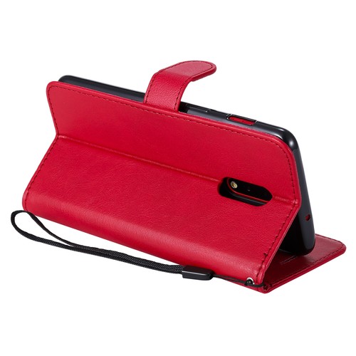 For OnePlus Nord N100 N10 CE Solid Color PU Leather Flip Wallet Case Phone Cover - Picture 6 of 18