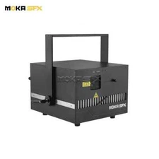 MOKA 6W Laser Light w Flight Case Pro RGB Laser Projector Animation ILDA for DJs