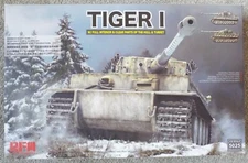 1/35 Tiger I w/ Interior & Clear Parts Rye Field Model #5025 Factory Sealed MISB