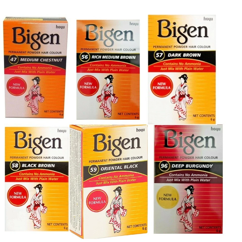 Bigen Permanent Powder Hair Colour