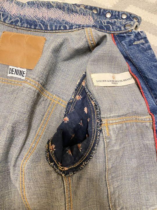 【GOLDEN ／ゴールデングース】 WIDE DENIM 27 別注 14oz. SELVEDGE DENIM 5POCKET WIDE PANTS ZXX MODEL