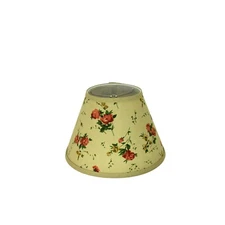 Albert Estate LTD., 8" Floral Print Clip-on Lamp Shade