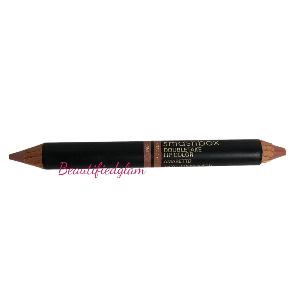 Smashbox DoubleTake Lip Color AMARETTO 4.11g NEW RARE - Image 2 of 4