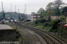 Approach to waterford from Rosslare 1983 Eire Rail Photo